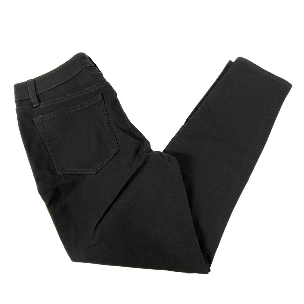 Nili Lotan Jeans Sz 4 Womens Black Pants Slim Skinny
